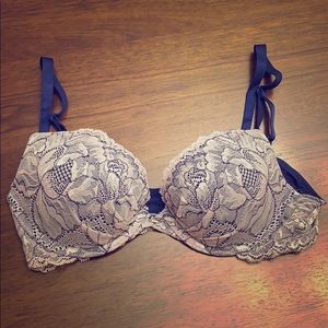 Blue lace Victoria’s Secret bra- NWT